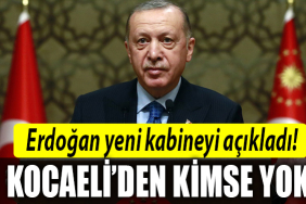 erdoğan kabine