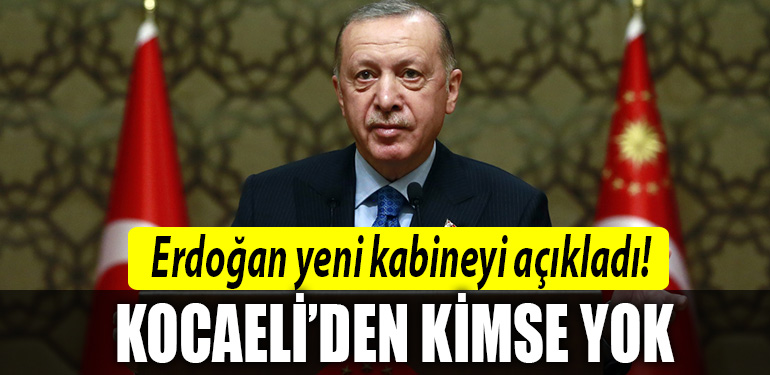 erdoğan kabine