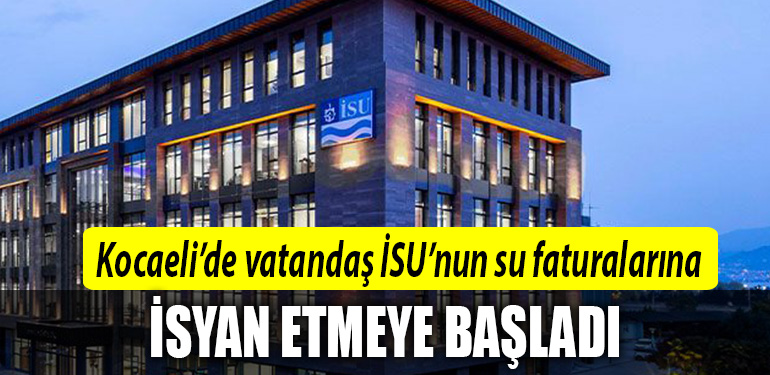 isu su faturası