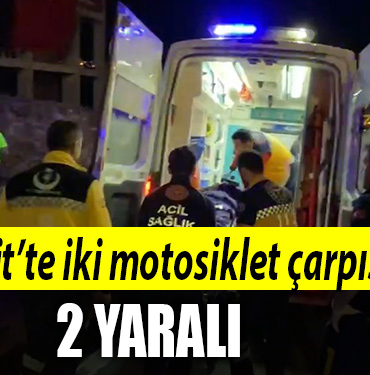 izmit motosiklet kaza