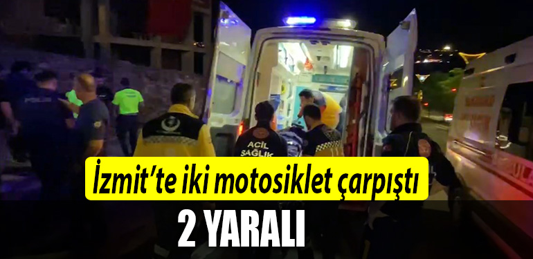 izmit motosiklet kaza