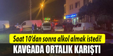 kocaeli alkol kavgası