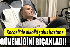 kocaeli alkollü şahıs