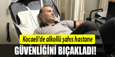 kocaeli alkollü şahıs