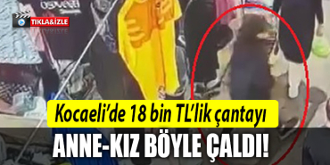 kocaeli anne kız hırsız