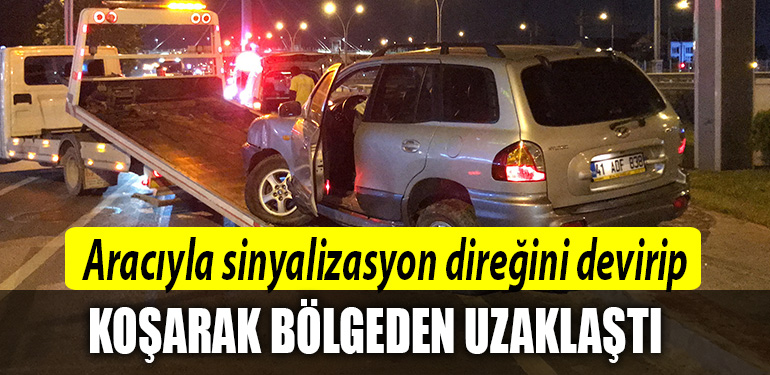 kocaeli araç kaza direk