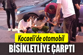 kocaeli bisiklet otomobil kaza
