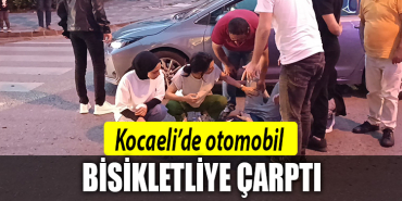 kocaeli bisiklet otomobil kaza