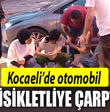 kocaeli bisiklet otomobil kaza