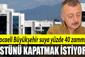 kocaeli büüykşehir su zammı