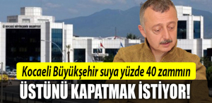 kocaeli büüykşehir su zammı