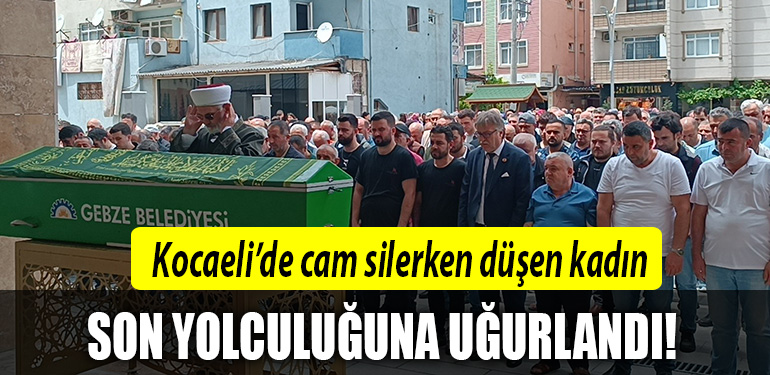 kocaeli cam silen kadın