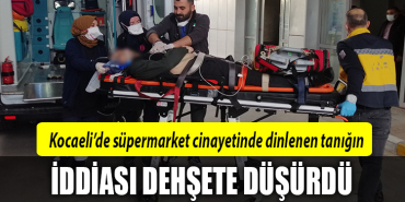 kocaeli cinayet süperöarket