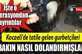 kocaeli gurbetçi dolandırıcı