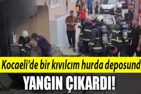 kocaeli hurdalık yangın