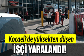 kocaeli işçi yaralandı