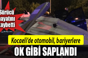 kocaeli kaza sürücü hayatını kaybetti