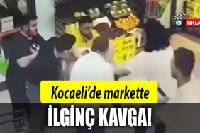 kocaeli market kavga