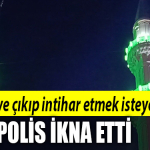 kocaeli minare intihar polis