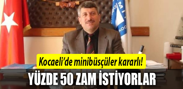 kocaeli minibüs zam