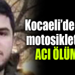 kocaeli motos,klet kaza