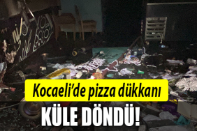 kocaeli pizza dükkanı yangın