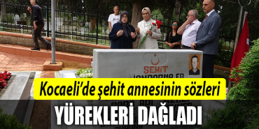 kocaeli şehit annesi