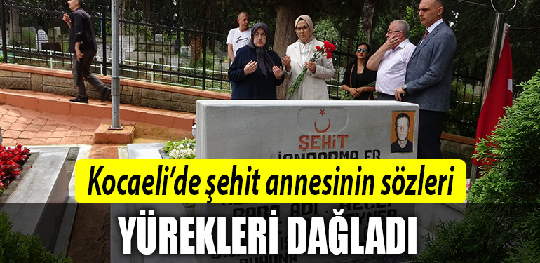 kocaeli şehit annesi