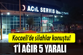 kocaeli silah yaralama