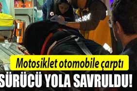 kocaeli sürücü yola savruldu