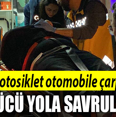kocaeli sürücü yola savruldu