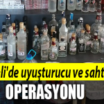 kocaeli uyuşturucu sahte alkol