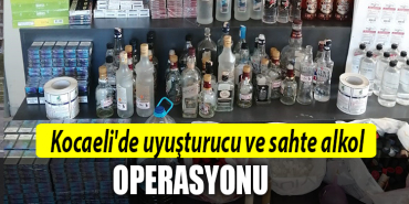 kocaeli uyuşturucu sahte alkol