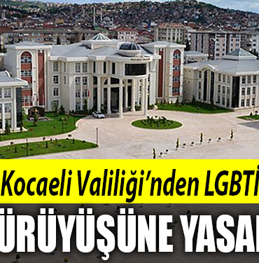 kocaeli valiliği lgbti