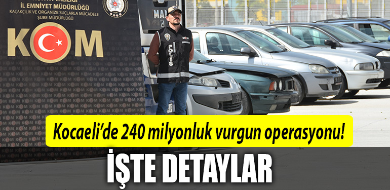 kocaeli vurgun dolandırıcı