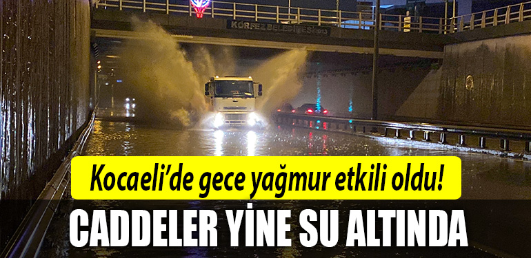 kocaeli yağmur su