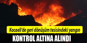 kocaeli yangın
