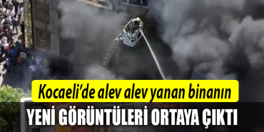 kocaeli yangın bina