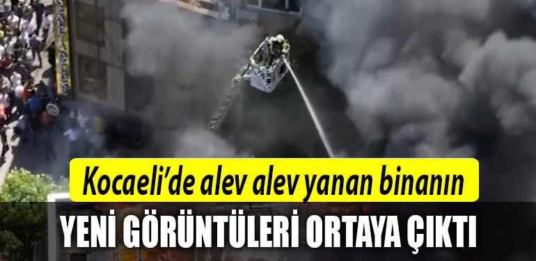 kocaeli yangın bina
