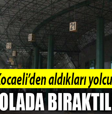 kocaeli yolcu mola