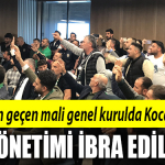 kocaelispor yönetim