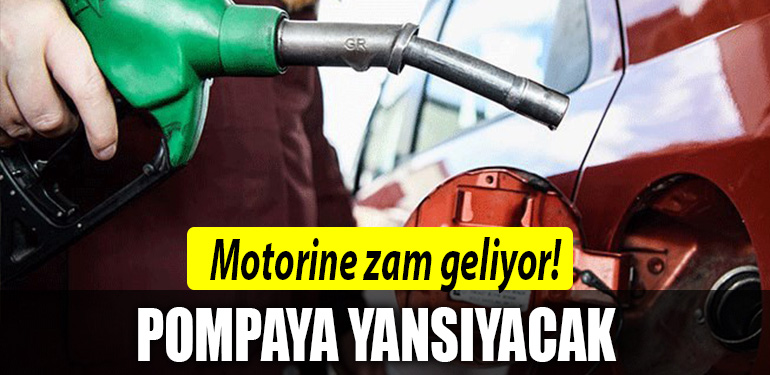 motorin zam pompa