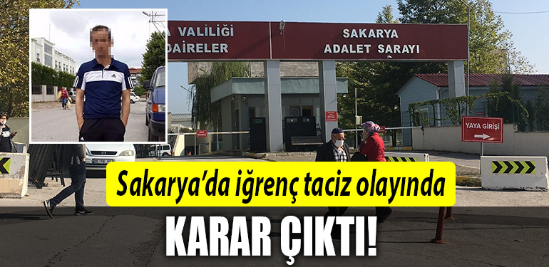 sakarya taciz