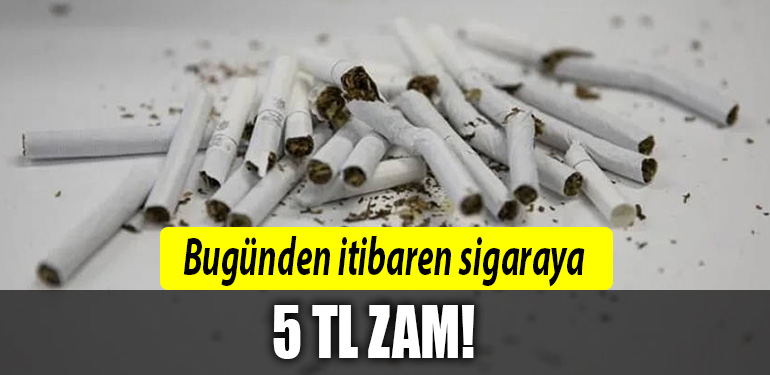 sigara zam