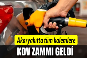Benzin LPG Motorin KDV zammı