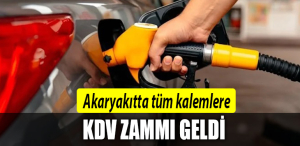 Benzin LPG Motorin KDV zammı