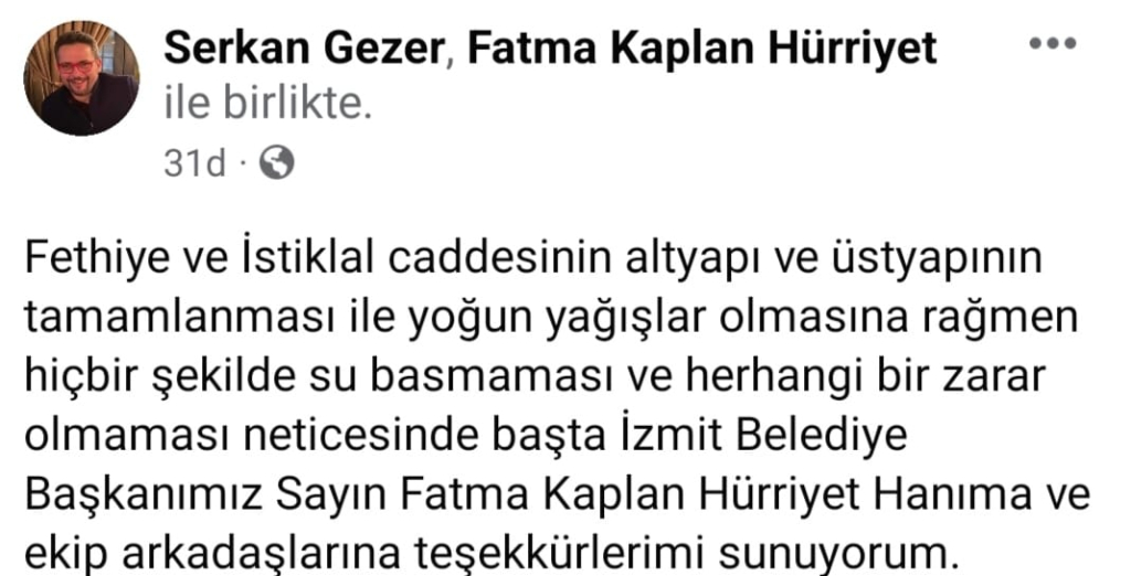 Fethiye Caddesi ve Istiklal Caddesi alt yapida sinifi geçti