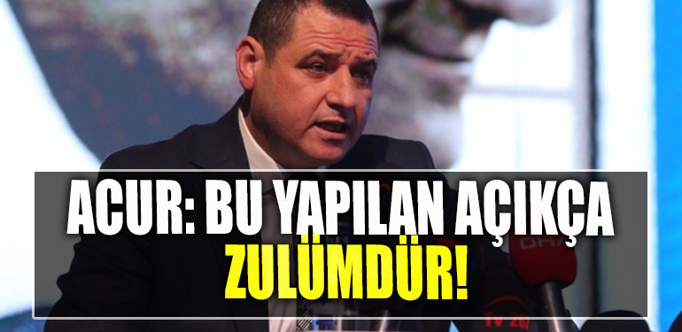 İYİ Parti Kocaeli İl Başkanı Nusret ACUR BU YAPILAN AÇIKÇA ZULÜMDÜR!