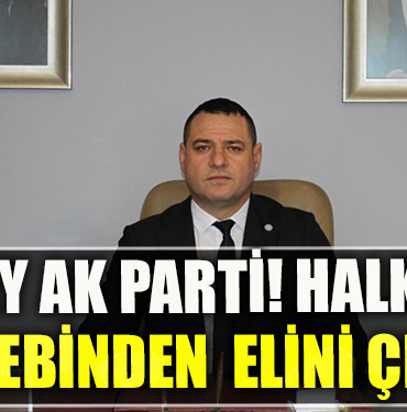 İyi Parti Kocaeli İl Başkanı Nusret Acur EY AK PARTİ! HALKIMIZIN CEBİNDEN ELİNİ ÇEK