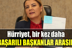 İzmit Belediye Başkanı Fatma Kaplan Hürriyet, bir kez daha en başarılı başkanlar arasında!